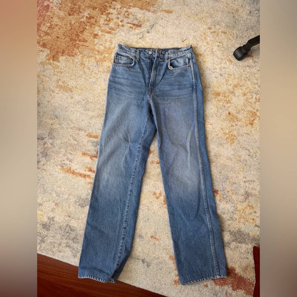 GRLFRND Sara Straight Leg Jeans